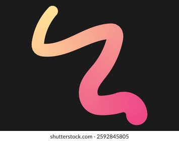 Illustration of an Fluid Line Gradient