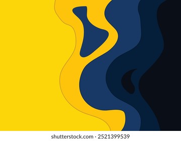 The Illustration of Fluidity Background