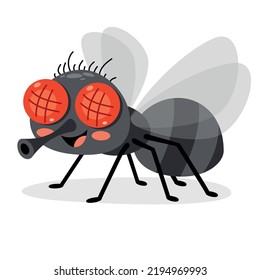 Illustration Of A Fly Insect