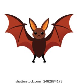 illustration of a Flying Fox animal
