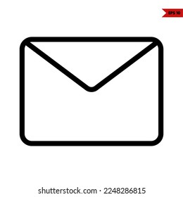 Illustration of Folder Line Icon