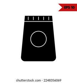 Illustration of Food Glyph Icon