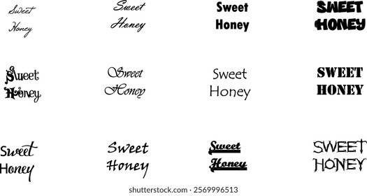 illustration, food, nature, product, organic, graphic, vector, design, natural, logo, bee, symbol, healthy, label, nectar, set, yellow, icon, quality, emblem, farm, logotype, font, sweet, liquid, 