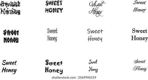 illustration, food, nature, product, organic, graphic, vector, design, natural, logo, bee, symbol, healthy, label, nectar, set, yellow, icon, quality, emblem, farm, logotype, font, sweet, liquid, 