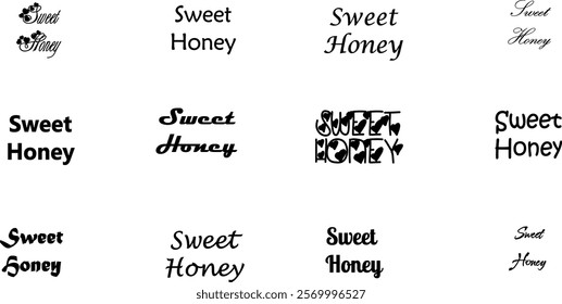 illustration, food, nature, product, organic, graphic, vector, design, natural, logo, bee, symbol, healthy, label, nectar, set, yellow, icon, quality, emblem, farm, logotype, font, sweet, liquid, 