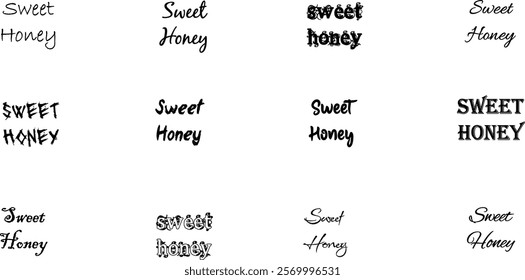 illustration, food, nature, product, organic, graphic, vector, design, natural, logo, bee, symbol, healthy, label, nectar, set, yellow, icon, quality, emblem, farm, logotype, font, sweet, liquid, 