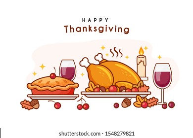 115,467 Thanksgiving Food Illustration Images, Stock Photos & Vectors ...