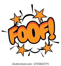 The Illustration of Foof Comic Effect
