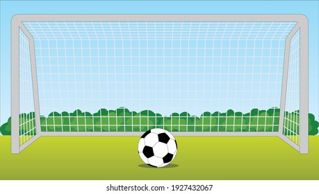 Illustration of Football vector design