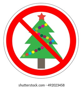 No Christmas Images, Stock Photos &amp; Vectors | Shutterstock