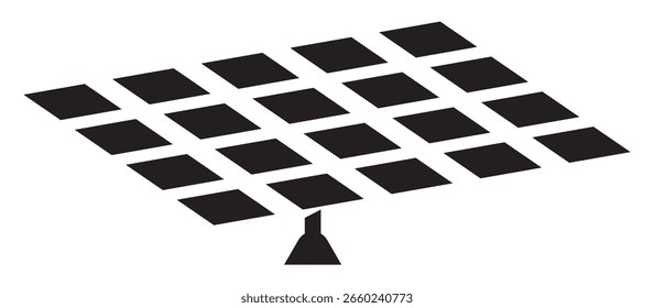 Illustration of four different solar panel configurations on rooftops in black and white style drawing. Illustration of four different solar panel configurations . 