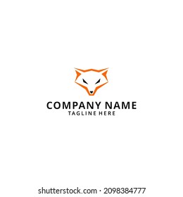 illustration Fox Logo Minimalist Fox Logo Template