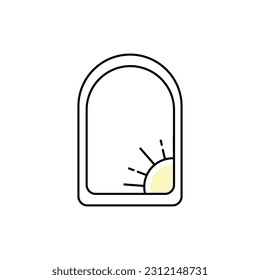 Illustration Frame Border Design Vector