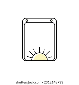 Illustration Frame Border Design Vector