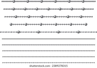 Illustration of a frame with connected balls