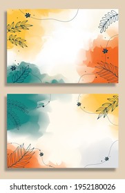 marco de ilustración con espacio de copia para texto. fondo abstracto para el diseño.