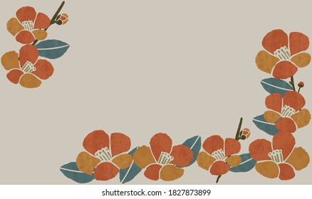 椿 和柄 の画像 写真素材 ベクター画像 Shutterstock
