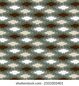 illustration of frame pattern with tropic leaf texture