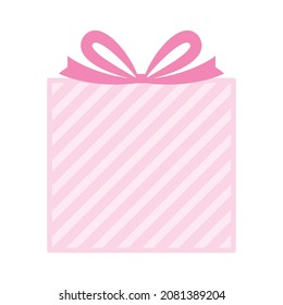 Illustration of a frame for a present, gift, gift box. eps data is CMYK color,  png data is RGB color. 