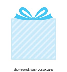 Illustration of a frame for a present, gift, gift box. eps data is CMYK color, jpg or png data is RGB color.