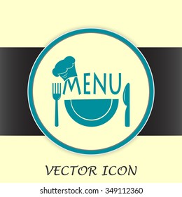 illustration frame with restaurant menu design Vector illustrati