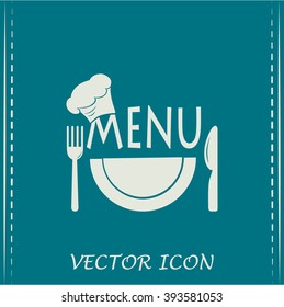 illustration frame with restaurant menu design Vector illustrati