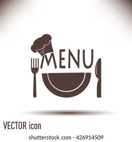 illustration frame with restaurant menu design Vector illustrati