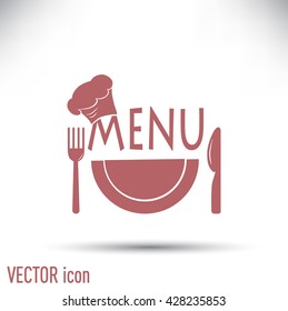 illustration frame with restaurant menu design Vector illustrati