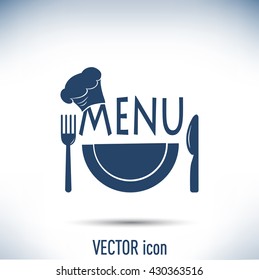 illustration frame with restaurant menu design Vector illustrati