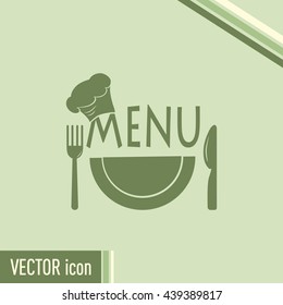 illustration frame with restaurant menu design Vector illustrati