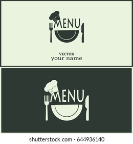 illustration frame with restaurant menu design Vector illustrati