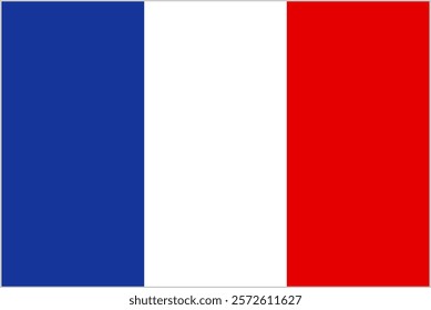 An illustration of the French flag.