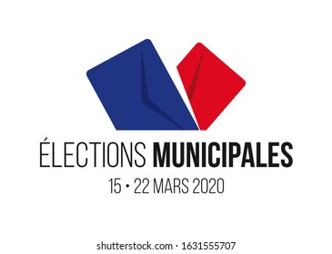 Illustration For The French Local Elections (mayor Election) On 15 And 22 March 2020