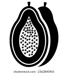 Illustration of fresh fruit icon