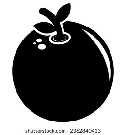 Illustration of fresh fruit icon
