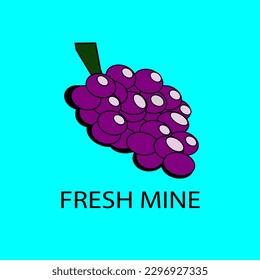 illustration of fresh fruit like in the market