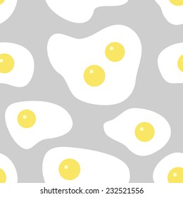 Illustration of fried eggs