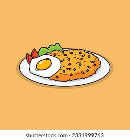 The Illustration of Fried Rice