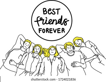 Friends Draw High Res Stock Images Shutterstock