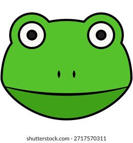 Ilustração da Cabeça de Sapo