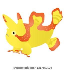 Illustration of the frogfish