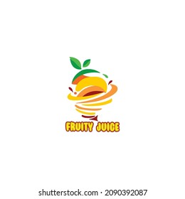 ilustración del vector del jugo de fruta