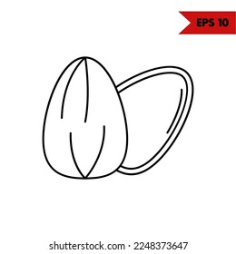 Illustration of Fruit Line Icon