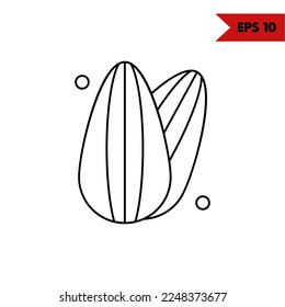Illustration of Fruit Line Icon