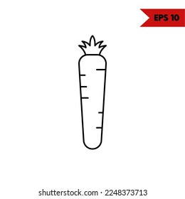 Illustration of Fruit Line Icon