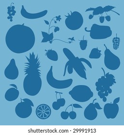 illustration of a fruit. The vector file is in AI-EPS8 format.