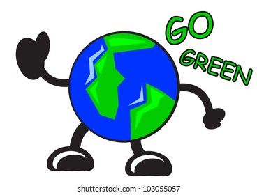 illustration funny cartoon character