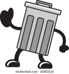 illustration funny cartoon character