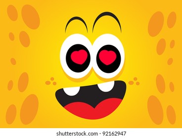 illustration of funny wallpaper