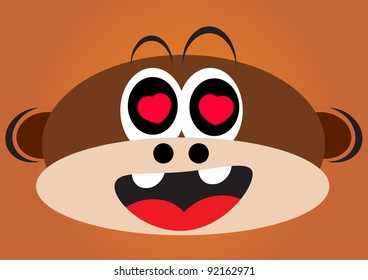 illustration of funny wallpaper